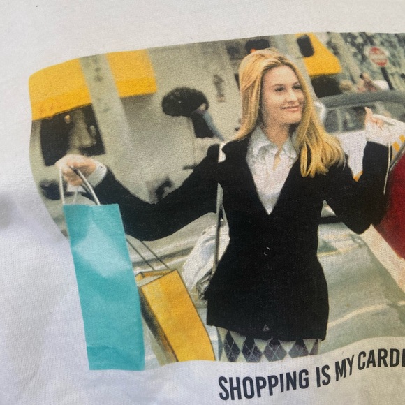 CLUELESS Graphic Crew Neck Sweater - Picture 6 of 6